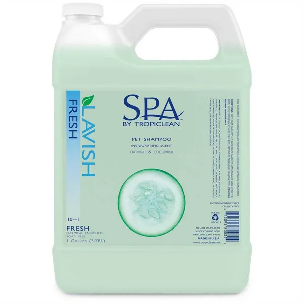 1 Gal Tropiclean Spa Fresh Bath Shampoo - Hygiene